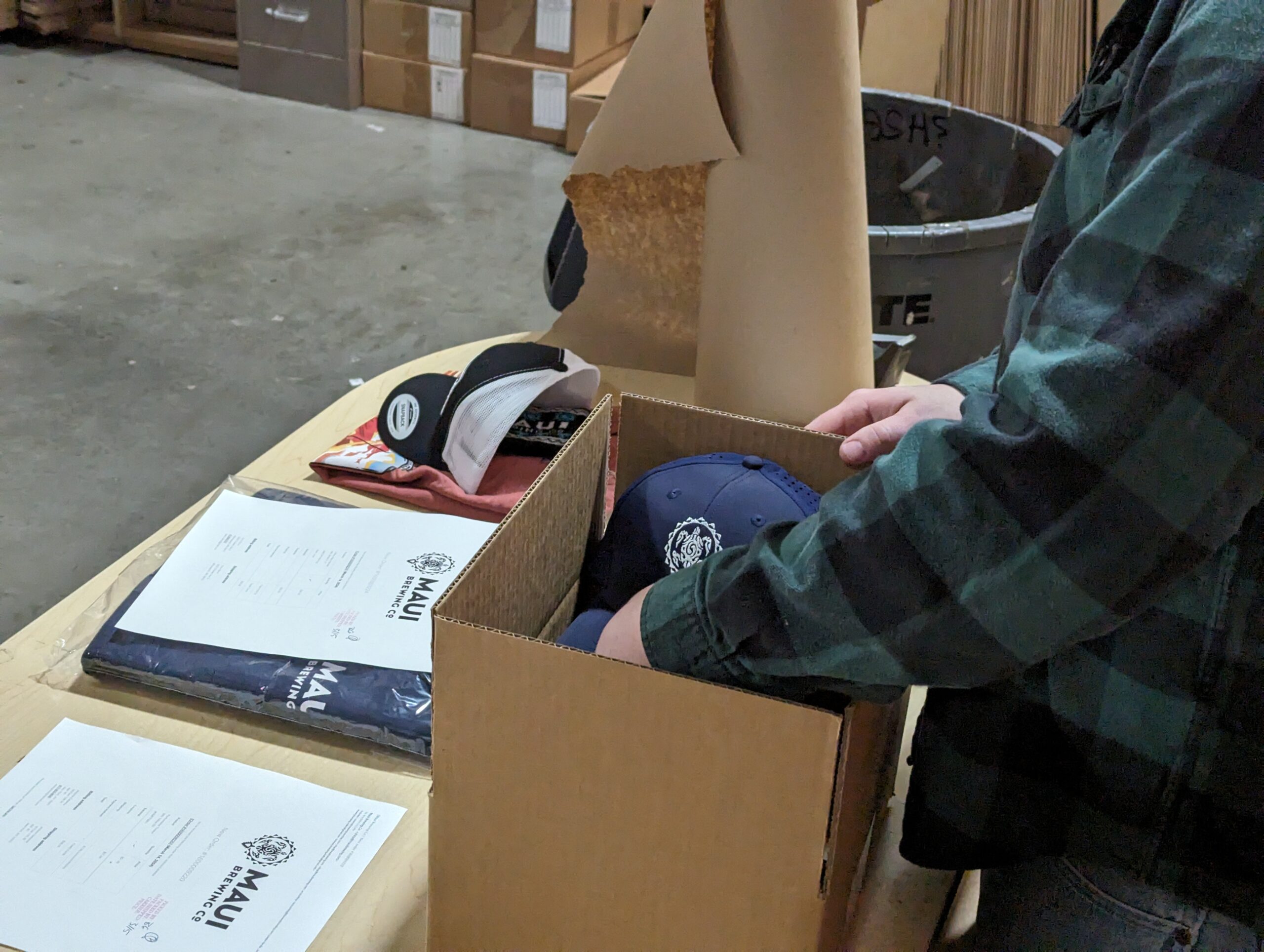 Warehouse Fulfillment Packing
