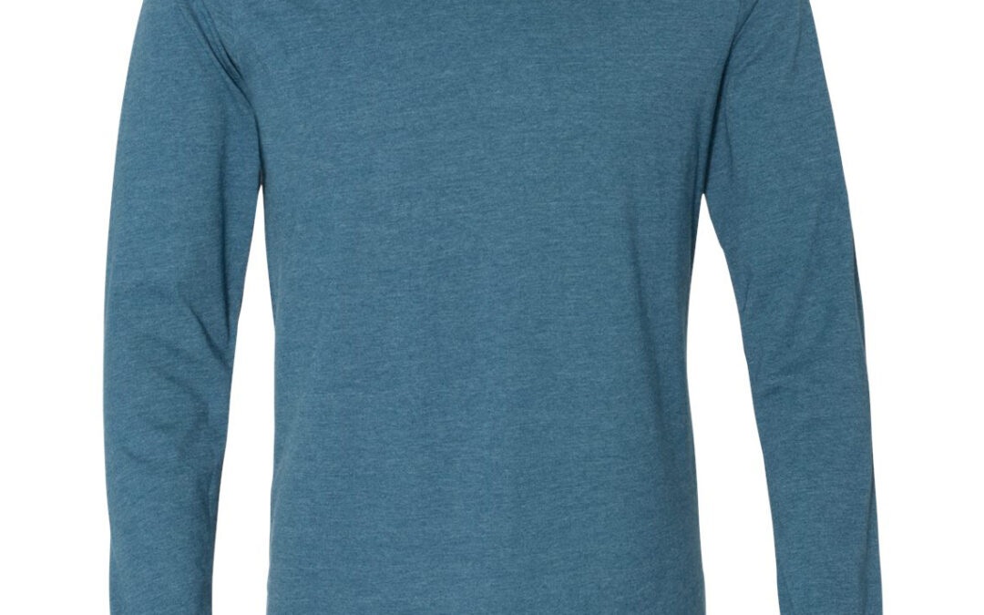 Bella Canvas Heather CVC Long Sleeve Tee 3501CVC