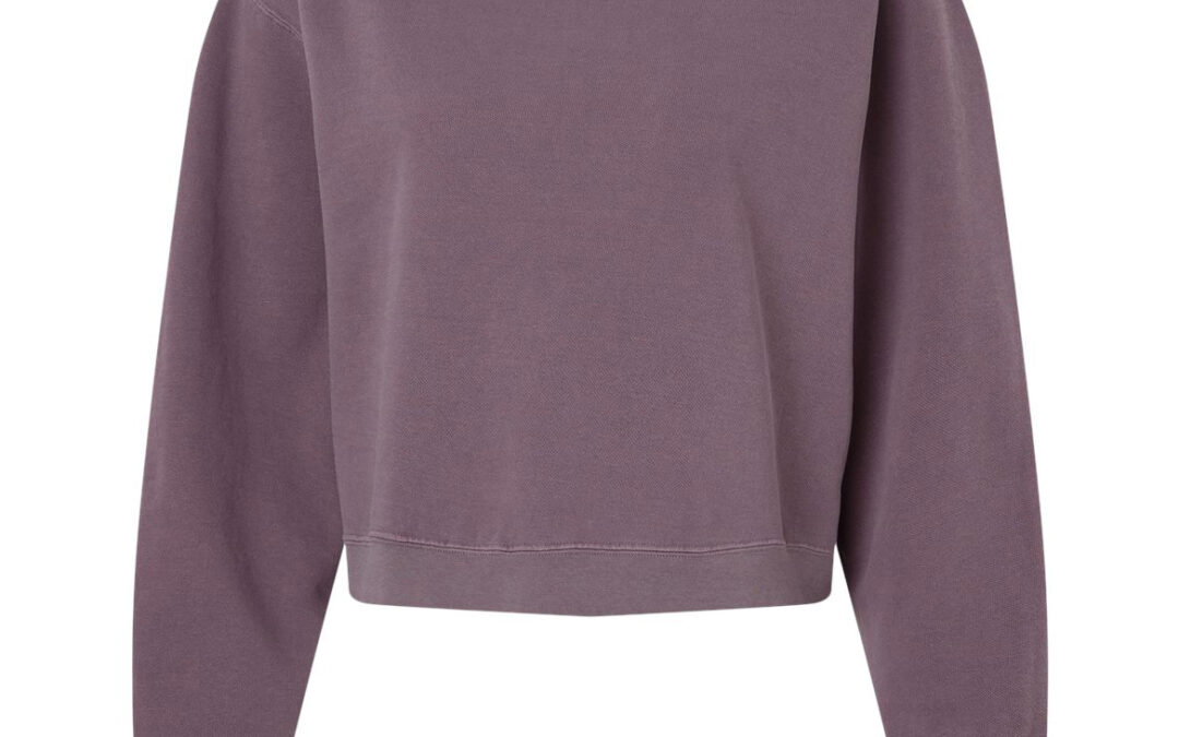 Comfort Colors Women’s Garment-Dyed Mid-Length Crewneck 1566L