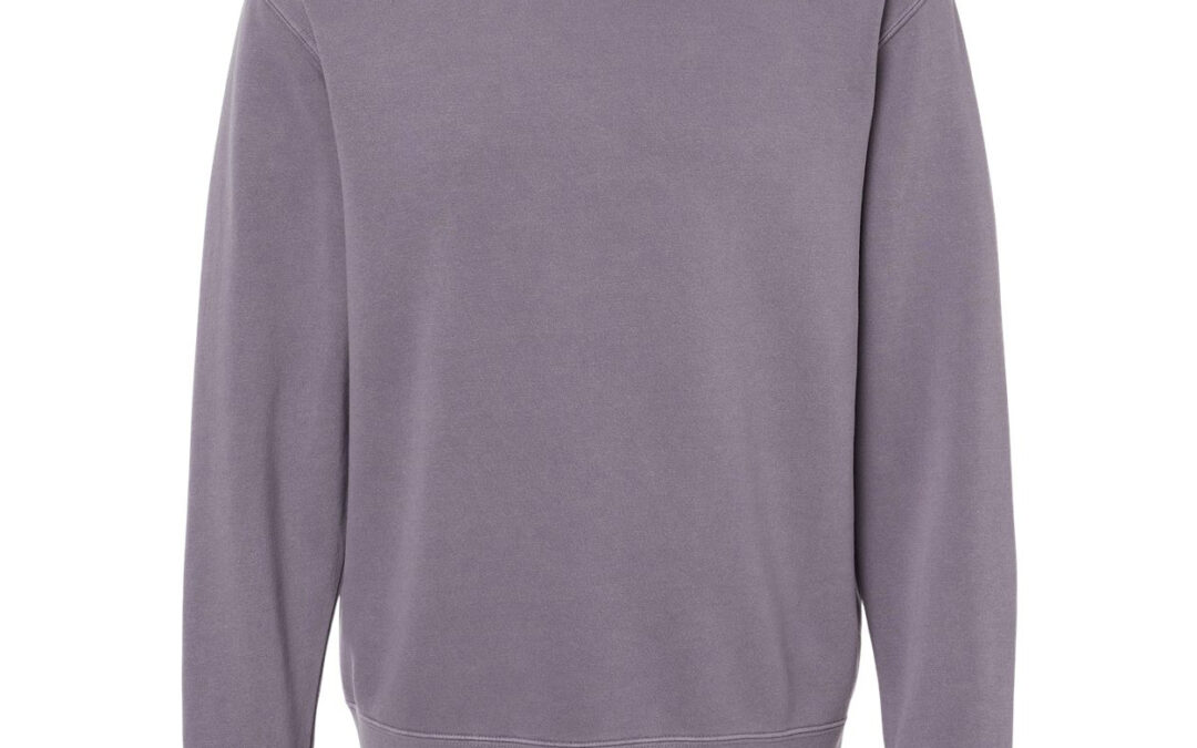 Independent Pigment Dye Midweight Crewneck PRM3500