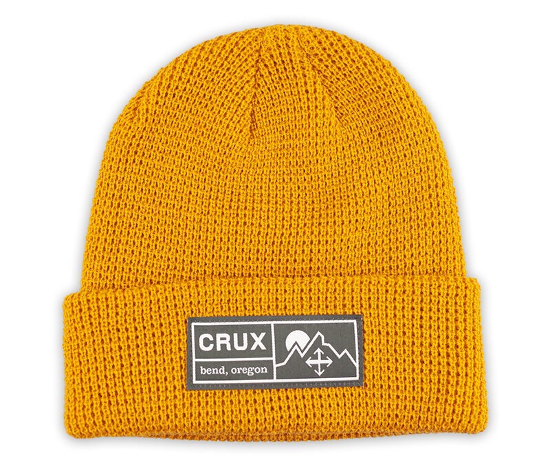 Emblem Waffle Knit Beanie 9800