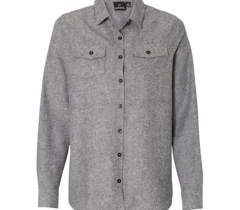Burnside Women’s Solid Flannel B5200