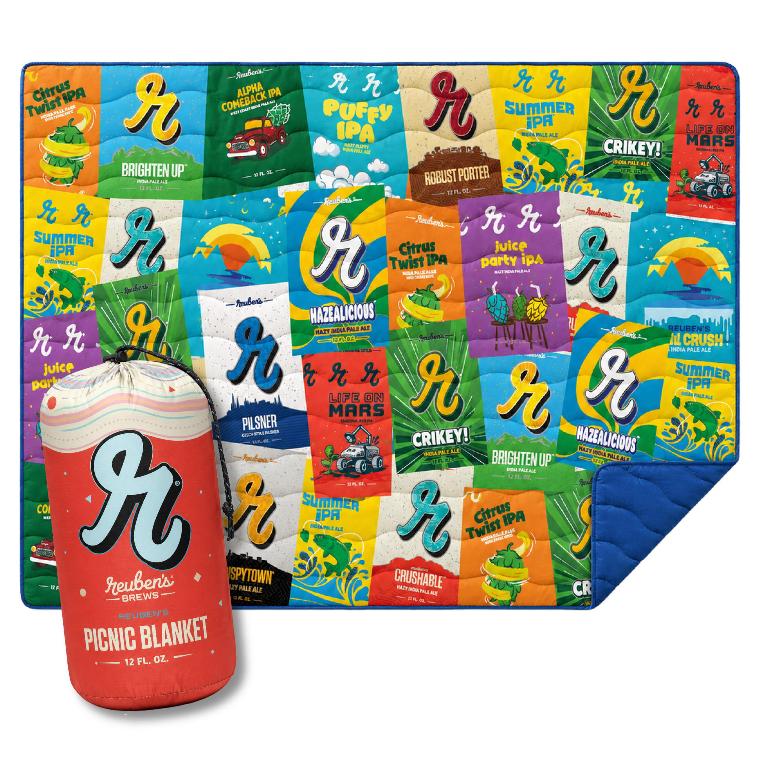 Custom Quilted Camp Blankets